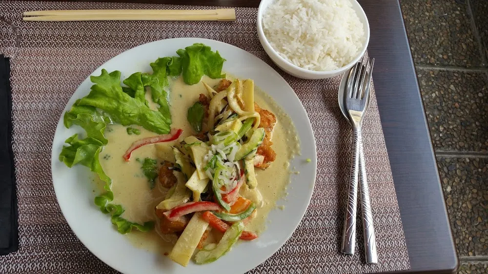 Poulet Croustillant Sauce Curry